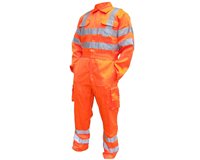 RT42 - Hi Vis Poly-cotton Coverall GO/RT