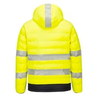 Hi-Vis-Ultrasonic-Heated-Tunnel-Jacket-Yellow-Black