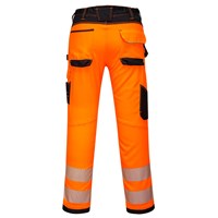 PW385-PW3-Hi-Vis-Women's-Stretch-Work-Trouser-image-back-orange.jpg
