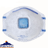 P220 - Carbon Valved Dust Mist Fume Respirator - Pack of 10