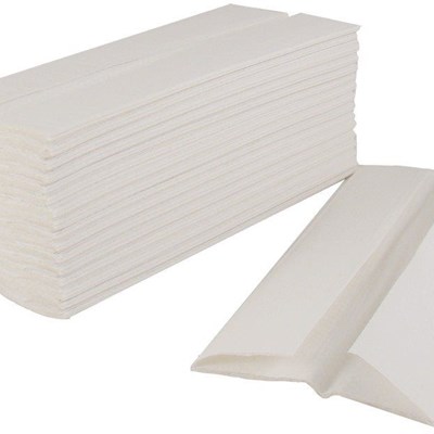 white 2ply z fold hand towel 1138 p