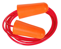 EP08 - Corded PU Foam Ear Plugs (200 Pairs)
