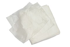 White Pedal Bin Liners x 100