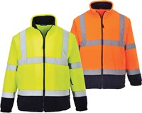 F301 - Hi Vis Two Tone Fleece