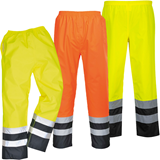 S486 - Hi Vis Two Tone Traffic Trousers - Portwest
