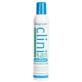 Clinisan skin cleansing foam bottle for sensitive skin care