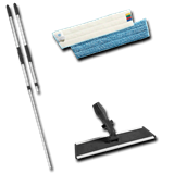 Microfibre Flat Mop Head Kit