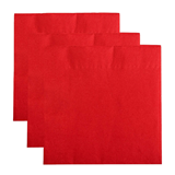 Red 40cm 2Ply Napkins