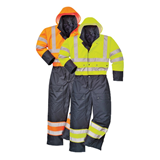 S485 - Hi Vis Contrast Coverall Portwest