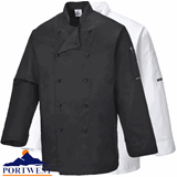 C834 - Chef's Somerset Jacket L/S