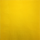 Yellow 40cm 2ply Napkins