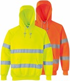 B304 - Hi Vis Hooded Sweatshirt