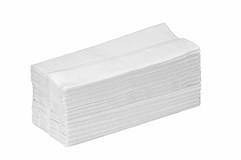 White C Fold Hand Towels