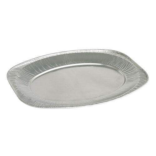 Oval Aluminium Foil Tray Buffet Disposable Party Serving Food Platters