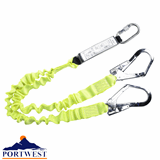 FP52 - Double Elasticated lanyard With Shock Absorber
