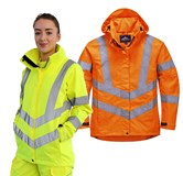 LW70 - Ladies Hi-Vis Breathable Jacket