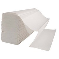 White 2ply Z Fold Hand Towel