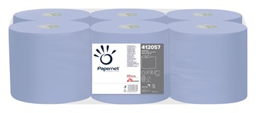Towel Roll - 150m Autocut 2ply Blue - Papernet