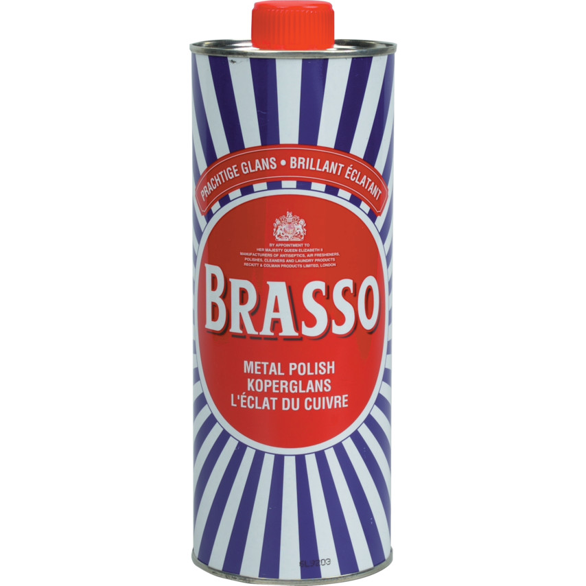 175ML Brasso Liquid Metal Polish Long Lasting Shine Excellent Results on  Brass Copper Stainless Steel Pewter and Chrome Restoration Cleaner 