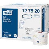 Tork Soft Mid Size Toilet Roll Premium - 90m