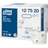 Tork T6 Premium Toilet Roll 2 Ply (27 Rolls)