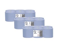 Papernet 412057 Blue Autocut Hand Towel Rolls – 140m