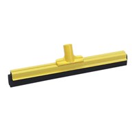 Food industry floor squeegee and handle for high-risk hygiene areas