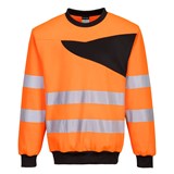 PW277 - PW2 Hi-Vis Crew Neck Sweatshirt