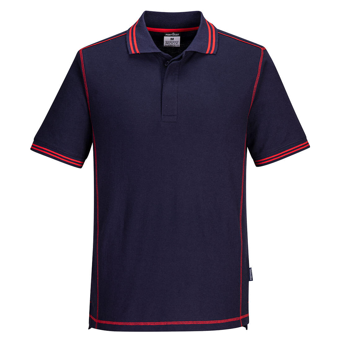 B218 - Essential Two Tone Polo Shirt | Astral Hygiene