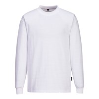 AS22 - Anti-Static ESD Long Sleeve T-Shirt White