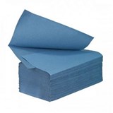 Blue Interfold Hand Towels – 1 Ply, 3600 Towels