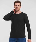100M - Russell Pure Organic Long Sleeve T-Shirt