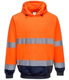 PW1250 - Portwest Hi-Vis Two Tone Hooded Sweatshirt