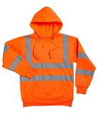WR012 - Warrior Hi-Vis Pull On Hoodie