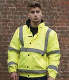 WR006 - Warrior Memphis Hi-Vis Bomber Jacket
