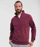 270M - Russell Authentic Zip Neck Sweatshirt
