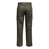 Portwest CD884 forest nights work pants with knee pad pockets, cargo storage, and elasticated waistband