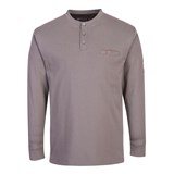 FR32 - Bizflame Knit FR Long Sleeve Henley