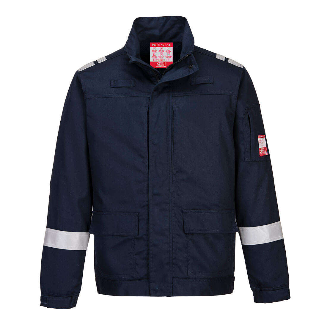 FR601 - Bizflame Work Lightweight Stretch Panelled FR Jacket