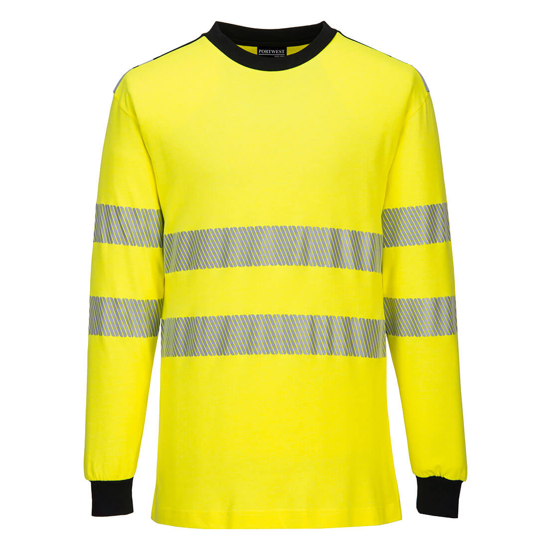 FR701 - PW3 Modaflame Knit Hi-Vis FR Long Sleeve T-Shirt