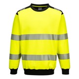 PW379 - PW3 Hi-Vis Crew Neck Sweatshirt
