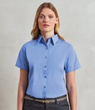 PR302 - Premier Ladies Short Sleeve Poplin Blouse