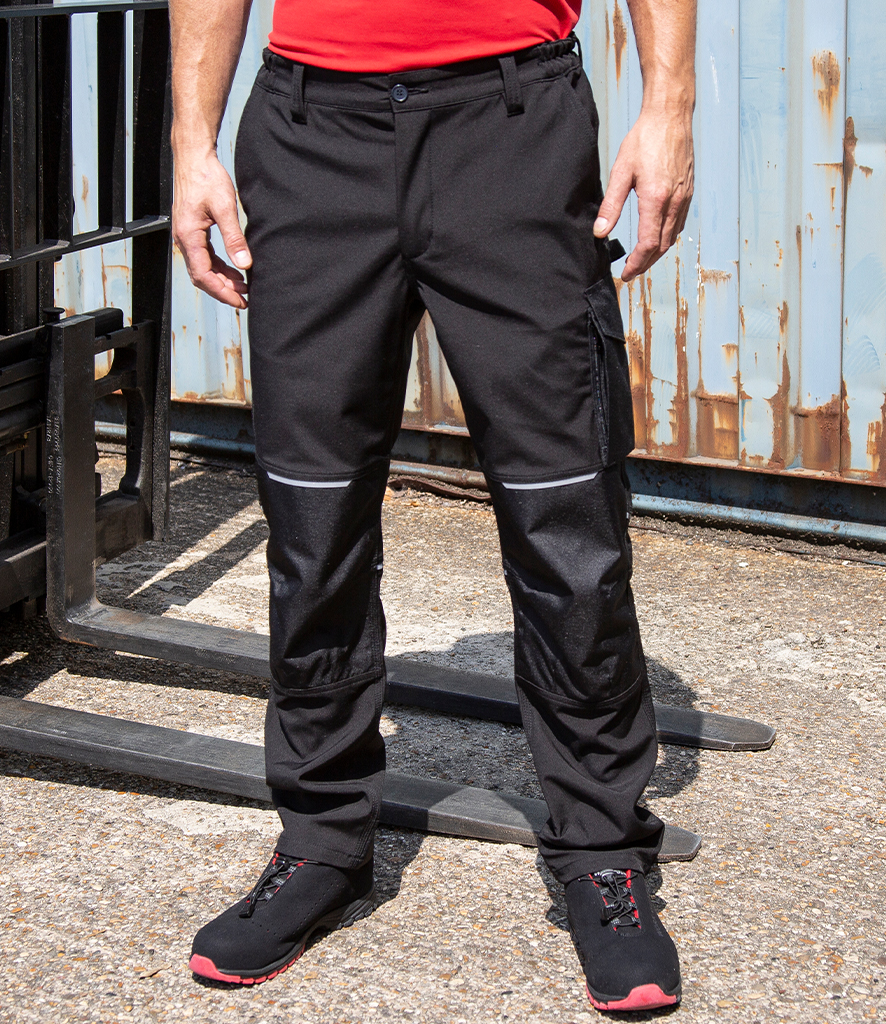 RS473 - Result Work-Guard Slim Fit Soft Shell Trousers