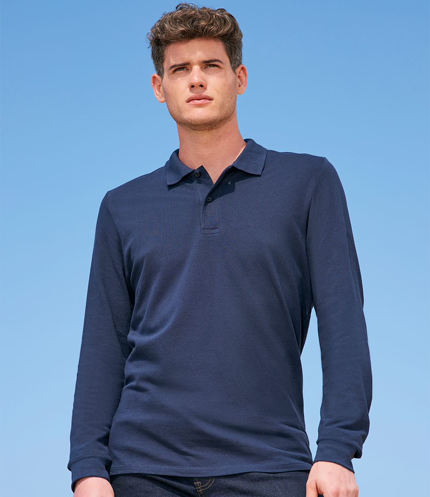 02087 - SOL'S Perfect Long Sleeve Piqué Polo Shirt