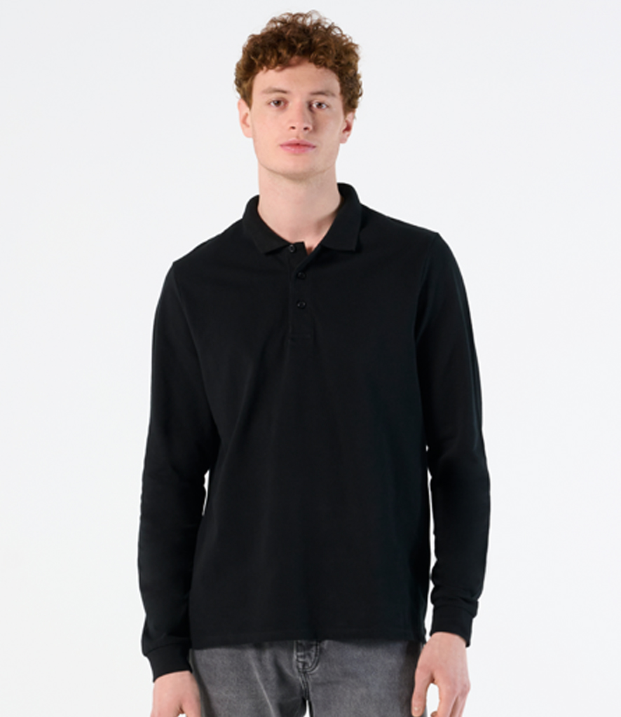 11353 - SOL'S Winter II Long Sleeve Cotton Piqué Polo Shirt