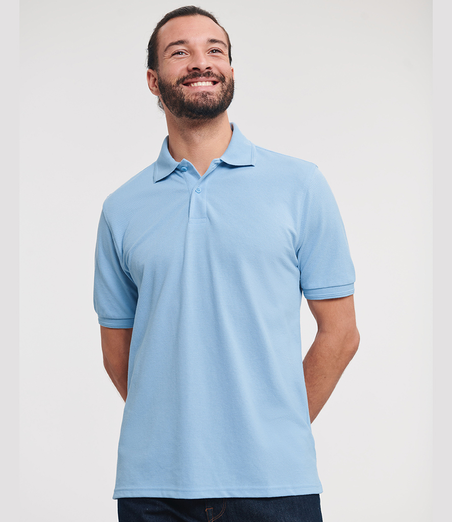 599M - Russell Athletic Hardwearing Poly/Cotton Piqué Polo Shirt