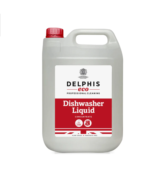 Delphis Eco Commercial Dishwasher Liquid 5L (Concentrate)