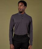 K430 - Kustom Kit Long Sleeve Poly/Cotton Piqué Polo Shirt