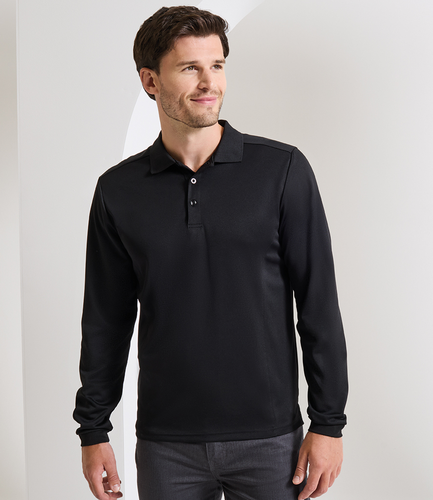 PR617 - Premier Long Sleeve Coolchecker® Piqué Polo Shirt