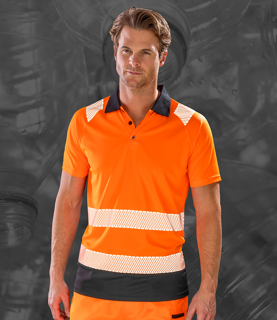 RS501 - Result Recycled Safety Polo Shirt